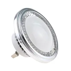 Лидер продаж затемнения DC12V или AC85-265V 220 V G53 светодиодный AR111 светильник 12 W CREE чип светодиодный AR111 свет Алюминий сплав светодиодный лампы