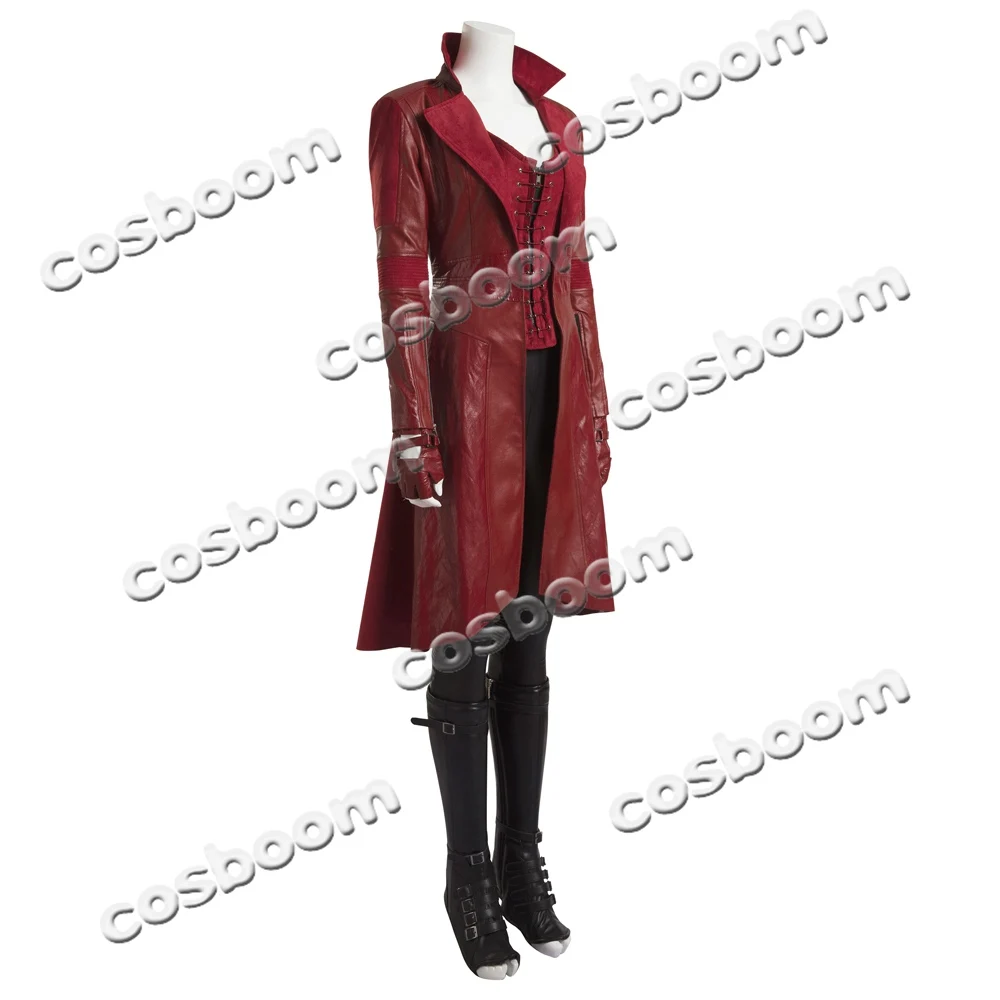Scarlet witch cosplay costume1