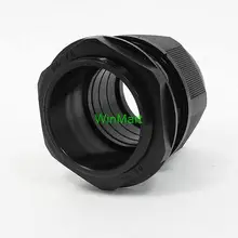 PG48 Тип черный Жесткий Пластик Водонепроницаемый кабельный ввод разъёмом