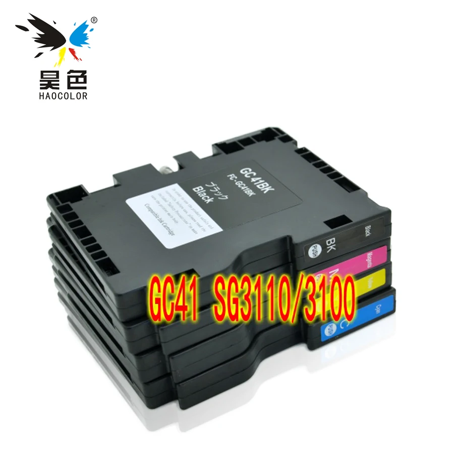 

2018 hot sales new OEM refill ink cartridge GC41 for Ricoh Aficio 3110DN SG7100DN