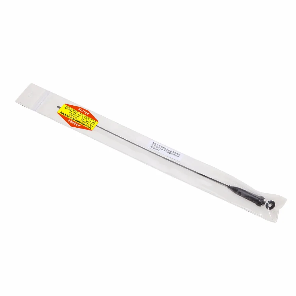 ABBREE AR-776 SMA-Female Solid титановая антенна 144/ 430 МГц двухдиапазосветильник для Baofeng UV-5R