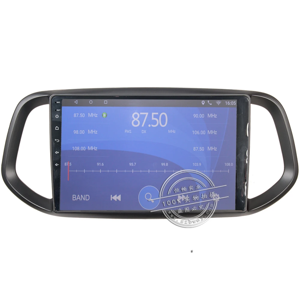 Excellent Bway 10.1" Car radio for KIA KX3 2015 Quadcore Android 7.0.1 car dvd player gps navi with 1 G RAM,16G ROM 13