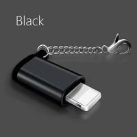 ! ACCEZZ Micro USB для освещения OTG адаптер для iphone X 6 S 7 8 плюс Синхронизация данных зарядки конвертер ключ цепь для ipad миниадаптеры