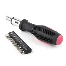 11 шт., трещотка, отвертка, 3 направления, отвертка, Набор бит, быстрая загрузка, отвертка, 10 шт., биты, шлицевая, Phillips Torx