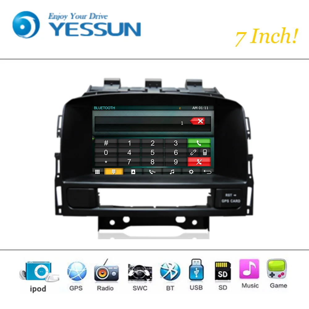 Best Car DVD Player Wince System For Opel Astra J Autoradio Car Radio Stereo GPS Navigation Multimedia Audio Video 1