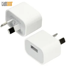 10 штук в наборе USB Мощность адаптер 5В 2A Австралия, Новая Зеландия, штепсельная вилка австралийского стандарта стены Зарядное устройство с одним портом USB для iPhone для samsung смарт-чехол для телефона