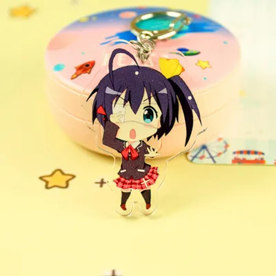 Мультфильм любовь Chunibyo и другие украшения таканаши Рикка брелок акриловые