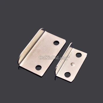 

Express Shipping 500PCS Metal Drawer Lock Strike Plate Right Angle Drawer Cabinet Lock Catch Hasp Fittings Furniture Accessories