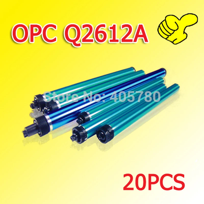 20 шт Q2612A OPC совместимый для Laserjet 1010/1012/1015/1018/3015/3020/3030 | Компьютеры и офис