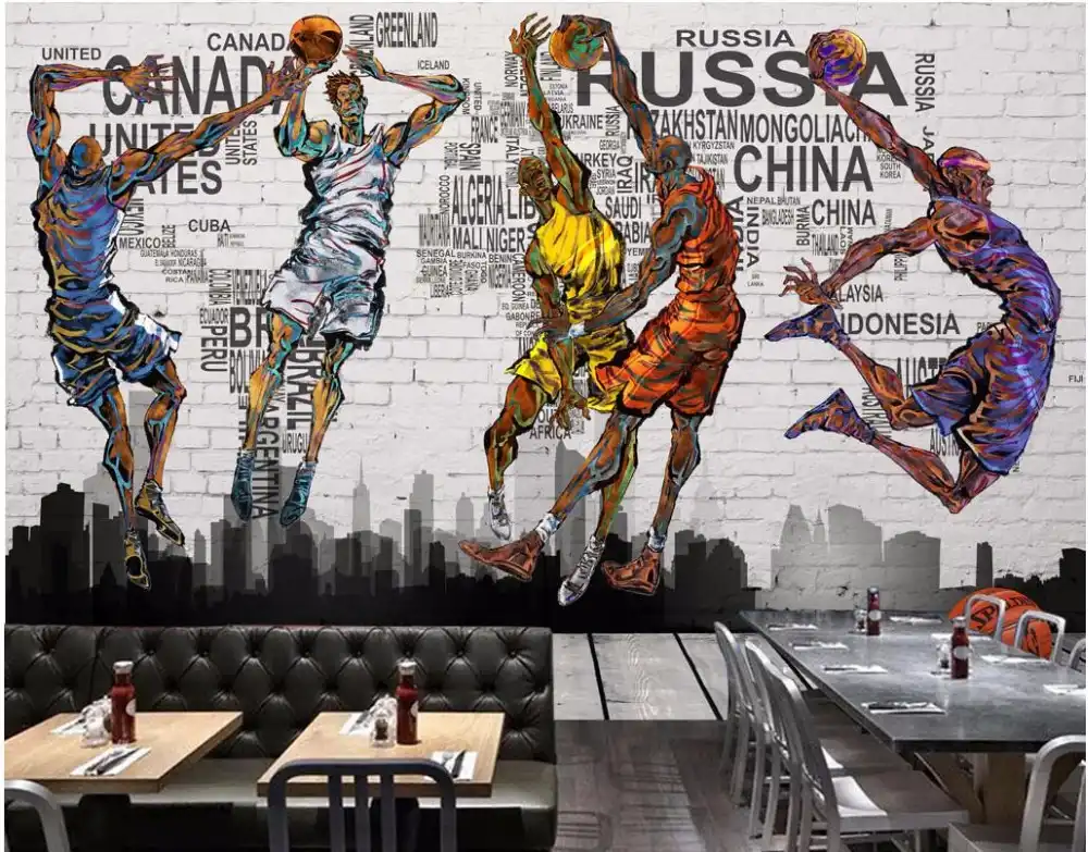 Fondo De Pantalla 3d Personalizado Baloncesto Dunk Maestro