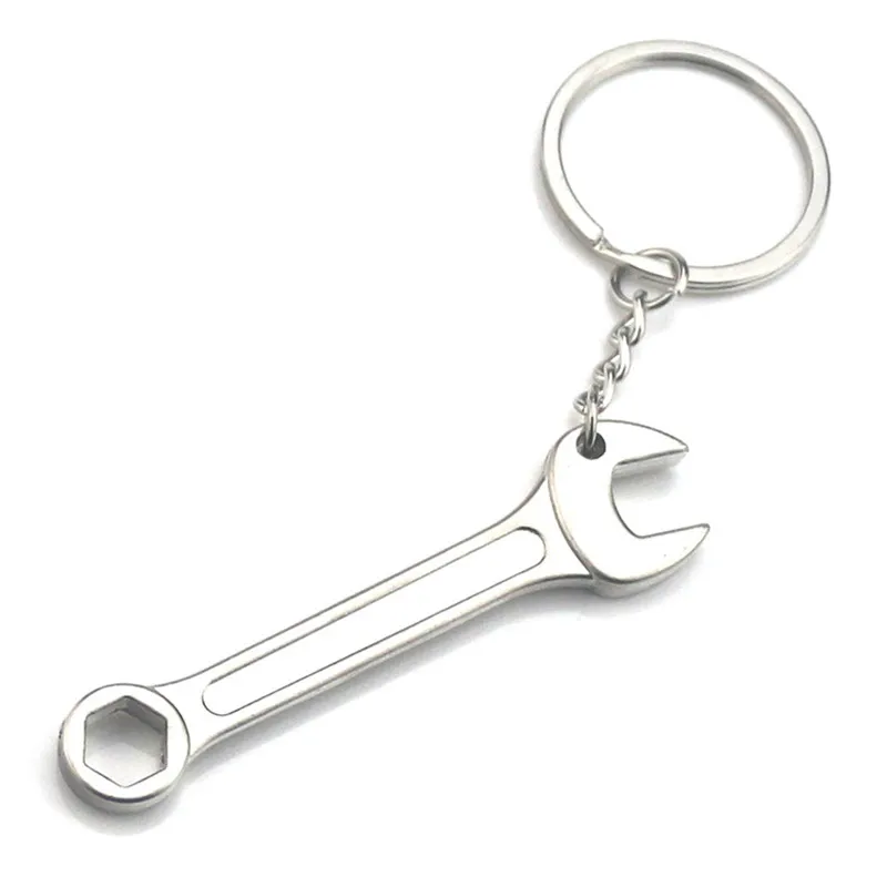 

Mini Metal Adjustable Tool Ratchet Handle Wren Spanner Key Chain Ring Keyring Gift 2019 High Quality Fashion multiple colour