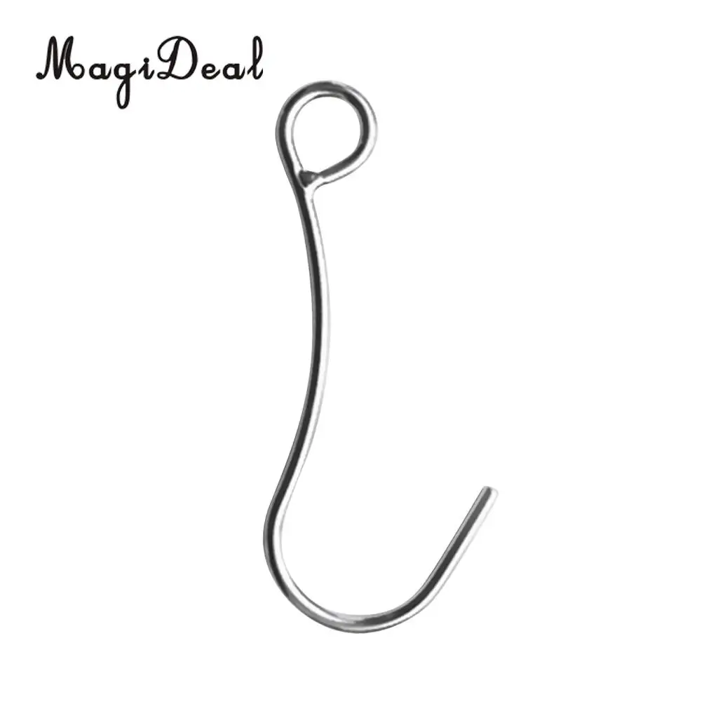 MagiDeal Heavy Duty Stainless Steel Scuba Dive Current/Drift Diving Reef Single Hook 15cm Safety Underwater Sport Equipment Acce