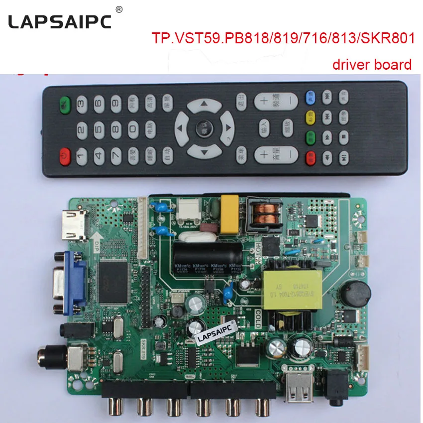 

TP.VST59.PB8188/819/716/813/SKR801 driver board support high score screen 1920X1080 10-42 inch LVDS screen