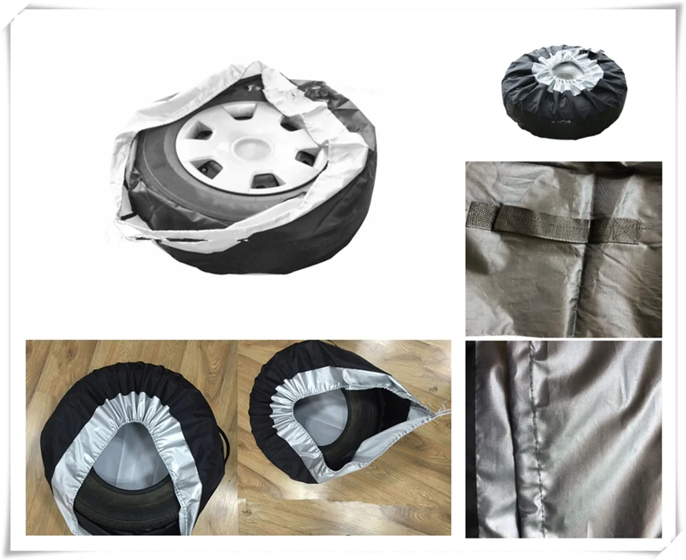 Oxford cloth car tire cover dustproof sun protection set for Infiniti QX50 Q QX80 Q50 Prototype QX30 Q60