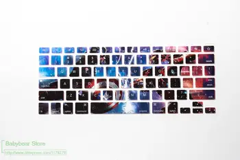 

Keyboard Cover Silicone 2016 Picture Embedded For Macbook Air Pro Retina 13 15 17 Protector Keyboard For Mac Book