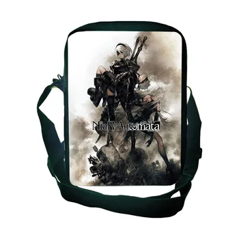 

NieR Automata Shoulder Bag School Crossbody Bag New Beautiful Messenger Phone Bag Children Men Women Boys Girls Casual Handbags