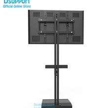 Dsupport 3"-70" ЖК-светодиодный ТВ шкаф/напольная подставка для компьютера монитор держатель дисплей французский ТВ кронштейн TD513 серия