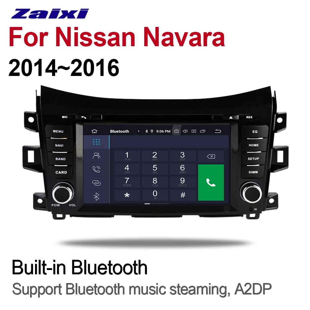 Автомобильный мультимедийный авто радио для Nissan Navara 2014 2015 2016 DVD GPS навигация с Android