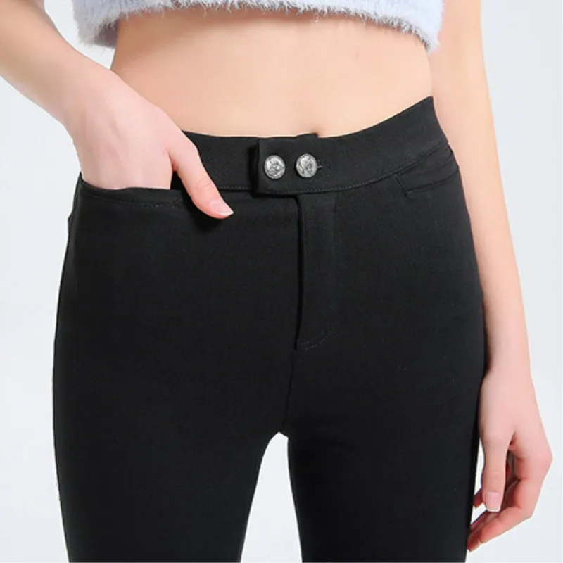 women's pants women summer high waist women pants thin broken hole pencil pants big push size women's trousers pantalones mujer women's pants women summer high waist women pants thin broken hole pencil pants big push size women's trousers pantalones mujer