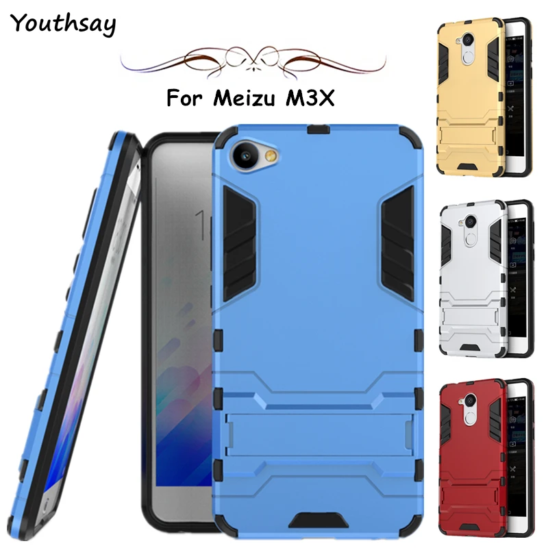 Чехол Youthsay для Meizu M3X роскошный силиконовый пластиковый чехол в робот-стиле Fundas