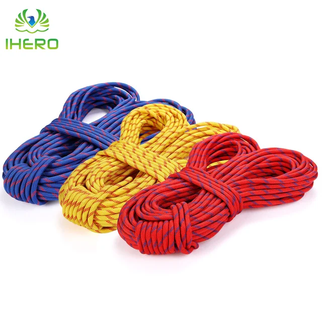 10.5mm Static Rope Professional Nylon Polyester Rock Climbing Rope