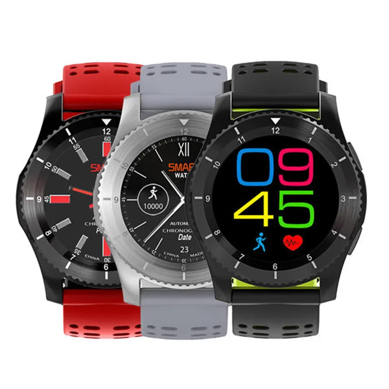 

NO.1 GS8 G8 MT2502 Blood Pressure Heart Rate Monitor GPS GSM Smart Watch For Android for IOS