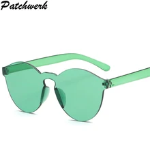 Модные женские плоские солнцезащитные очки, роскошные брендовые дизайнерские солнцезащитные очки, интегрированные очки, яркие цвета, UV400 de sol feminino