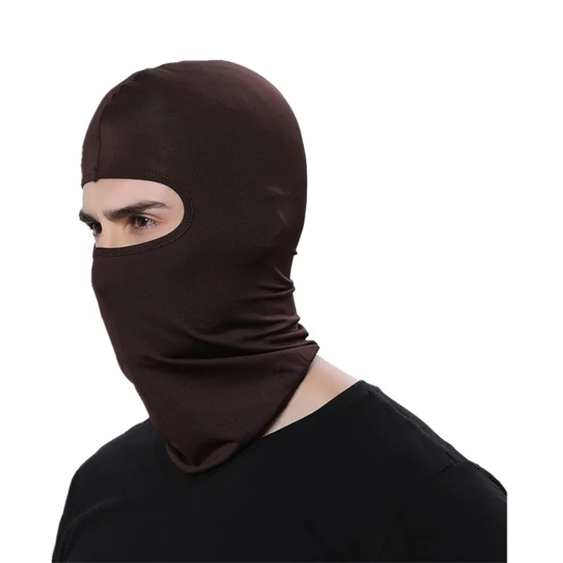 Vertvie наружная маска для лица Skullies Мужская шапка мотоциклетная Байкерская лайкра ветрозащитный капюшон покрывающий голову шарф шапки, закрывающие шею для мужчин