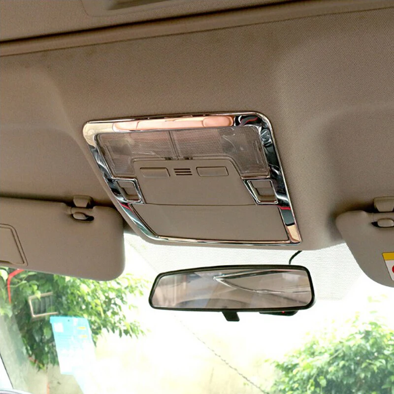 

Stainless steel for Toyota corolla 2014 2015 car accessories Car reading Lampshade read light frame cover trim