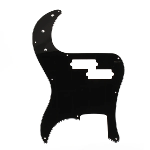 New Cool Black 3 Ply Pickguard For Precision Bass PB Anti-scratch To Protect Guitar Precision Bass 