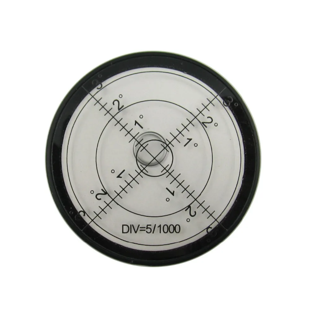 QASE Metal Level Bubble Spirit Round Size 60x10mm Accuracy 15'/2mm | Инструменты