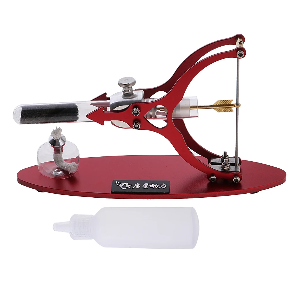 MagiDeal Hot Air Stirling Engine Electricity Generator Physical Motor Toys
