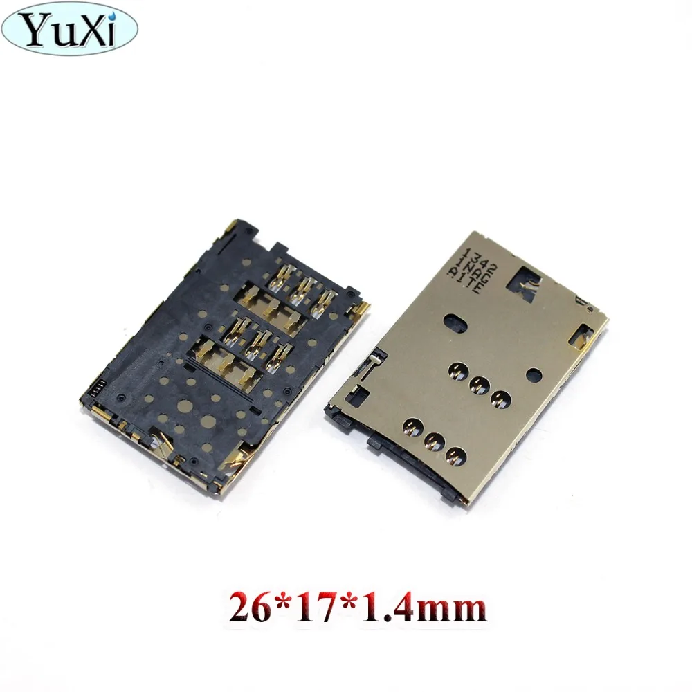 

YuXi For Nokia N8 C7 T7 C2-03 2060 C2-06 C2 C2-02 Sim Card Reader Module Slot Tray Holder Socket Replacement Part