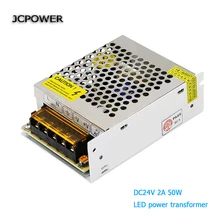 JCPOWER LED power supply DC24V 2A 60W Adpter outdoor application Output LED for led lighting