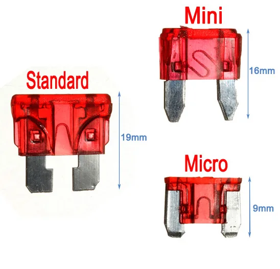 Высокое качество 12/24 в добавить цепи Стандартный Мини Micro Blade предохранители коробки держатель ATO ATC Копилка назад предохранители кран