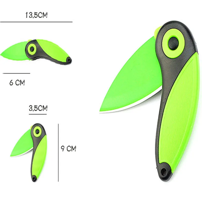 3 цвета Gadge карман Нержавеющая Мини Фруктовый нож "птица" Сталь складные ножи Фруктовый нож для очистки овощей нож кухонный инструмент
