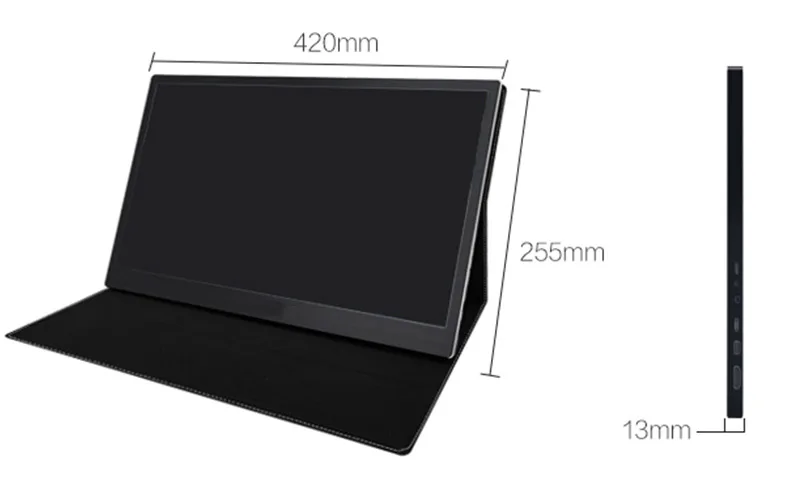 17,3 дюймов Adobe RGB Тип-c 60 Гц 4 K HDR игровой монитор для Ps4 Pro Xbox ноутбук Экран с настенное крепление для стабилизатора громкоговорителя