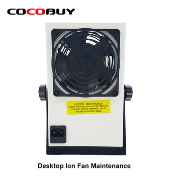 

NOVECEL Desktop Ion Fan Maintenance Dedicated Fan Ionizing Air Blower with UK Plug Cable
