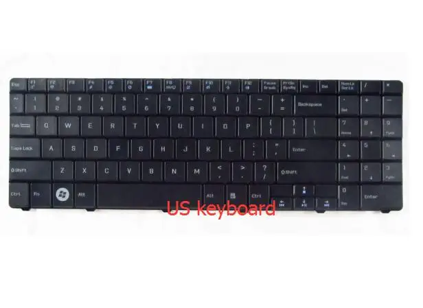 Клавиатура для ноутбука MSI CX640 CR640 CR643 CX640DX CX640MX A6400 черная V128862BK1 V128862BK2 V128862AS1
