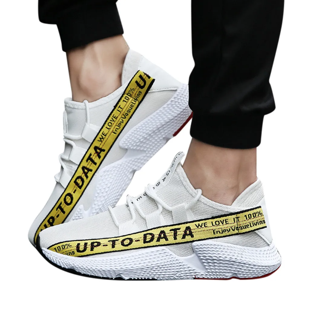 

Male Breathable Comfortable Casual Shoes Fashion Men Air Mesh Shoes Lace up Wear-resistant Men Sneakers zapatillas deportiva New