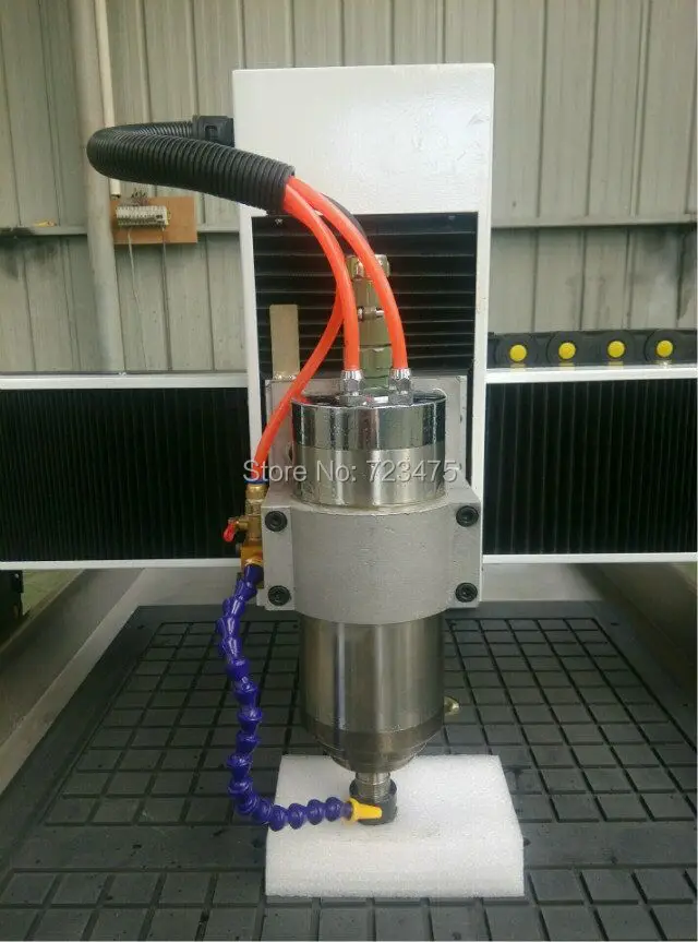 Мини 3d cnc маршрутизатор 6090 с 2.2KW шпиндель Mach3 watar бак стол для