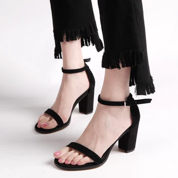 

Wedding Shoes Woman Square Heels Italian Pumps Ladies Valentine Shoes Designer Shoes Women Luxury Brand Gladiator Sandals Women