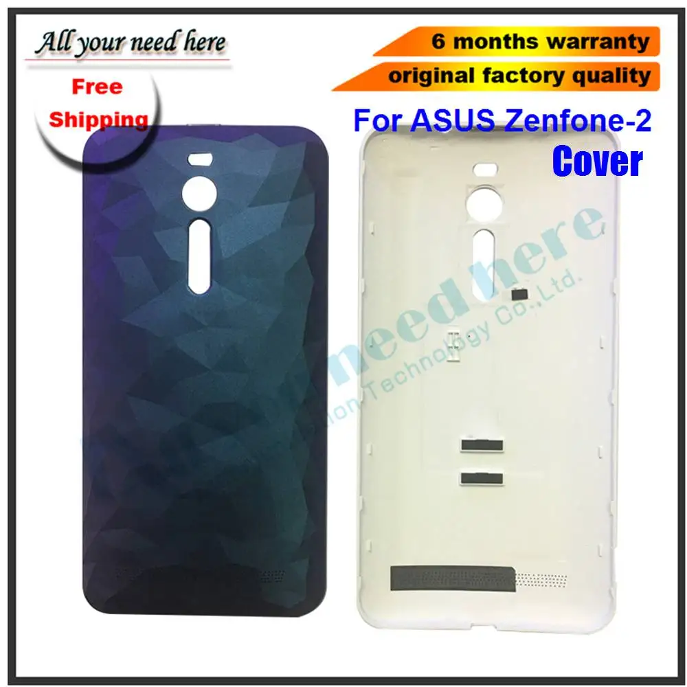 AAA задняя крышка для ASUS Zenfone-2 батареи Чехол двери Корпус Запасные части черный