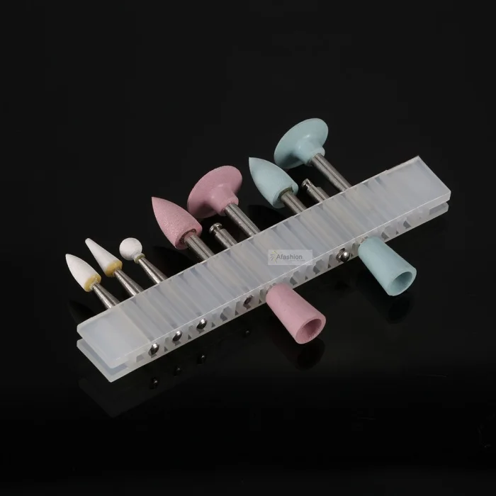 9 шт. зубная композитная Смола полировальные наборы RA 0309 полировка зубов из смолы набор для низкоскоростных ручных шлифовальных инструментов