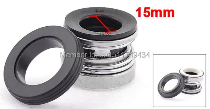 

Water Pumps Shaft Single Coil Spring Mechanical Seal 15mm Dia 5pcs