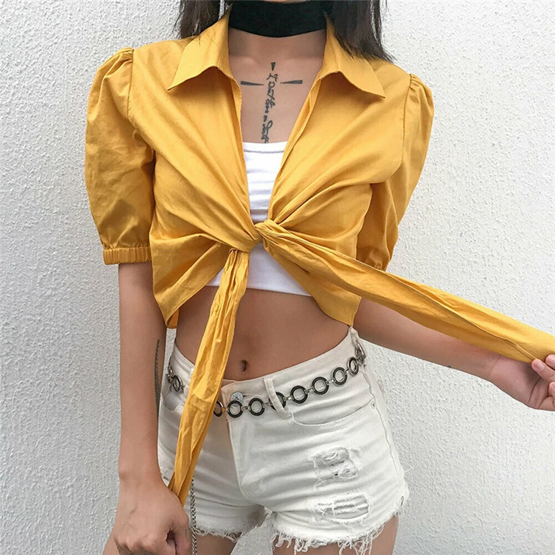 Boho пляжные летние женские пикантные Топы повязка с бантом на бретелях с бантом женская футболка Плайя Вечеринка клуб tunique femme уличная