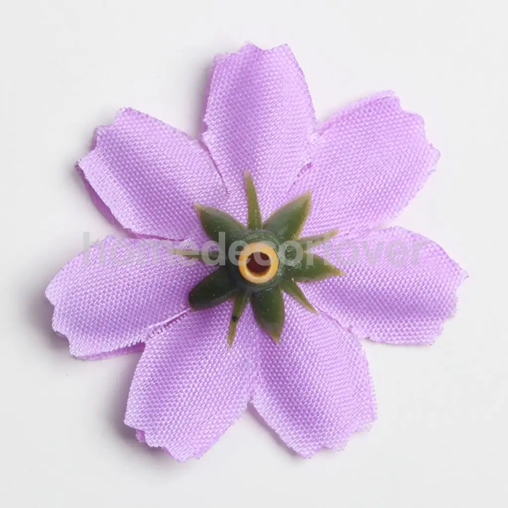 50pcs 4cm Silk Flower Daisies Flower Heads for Wedding/Car/Spring/Home/Garden Decoration Wreath DIY Floral Arts and Crafts