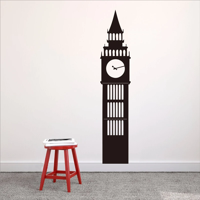 Big Ben Clock Wall Decal Vinyl Deocr