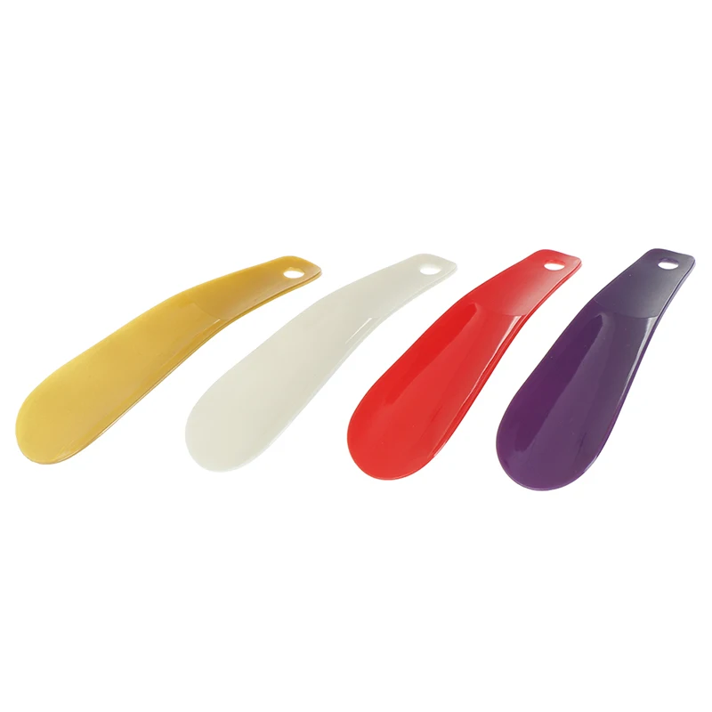 

16*4.5cm Shoe Horn Spoon Shape Shoe Horn plastic Shohorn Flexible Shoe Lifter