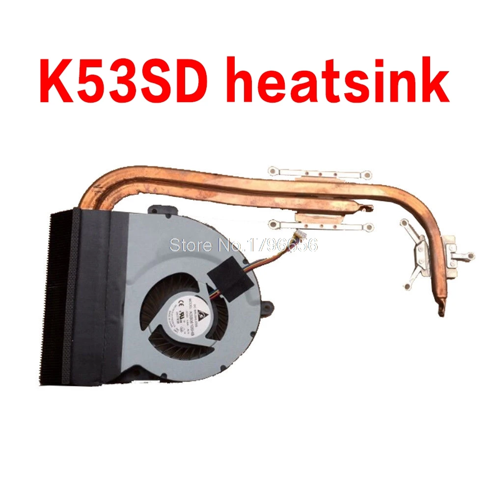 ل Asus K53 X53 K53S A53S X53S K53SV K53SM K53SJ K53SC K53SD X54 X54H X54C K54C مروحة تبريد كمبيوتر محمول المبرد غرفة تبريد